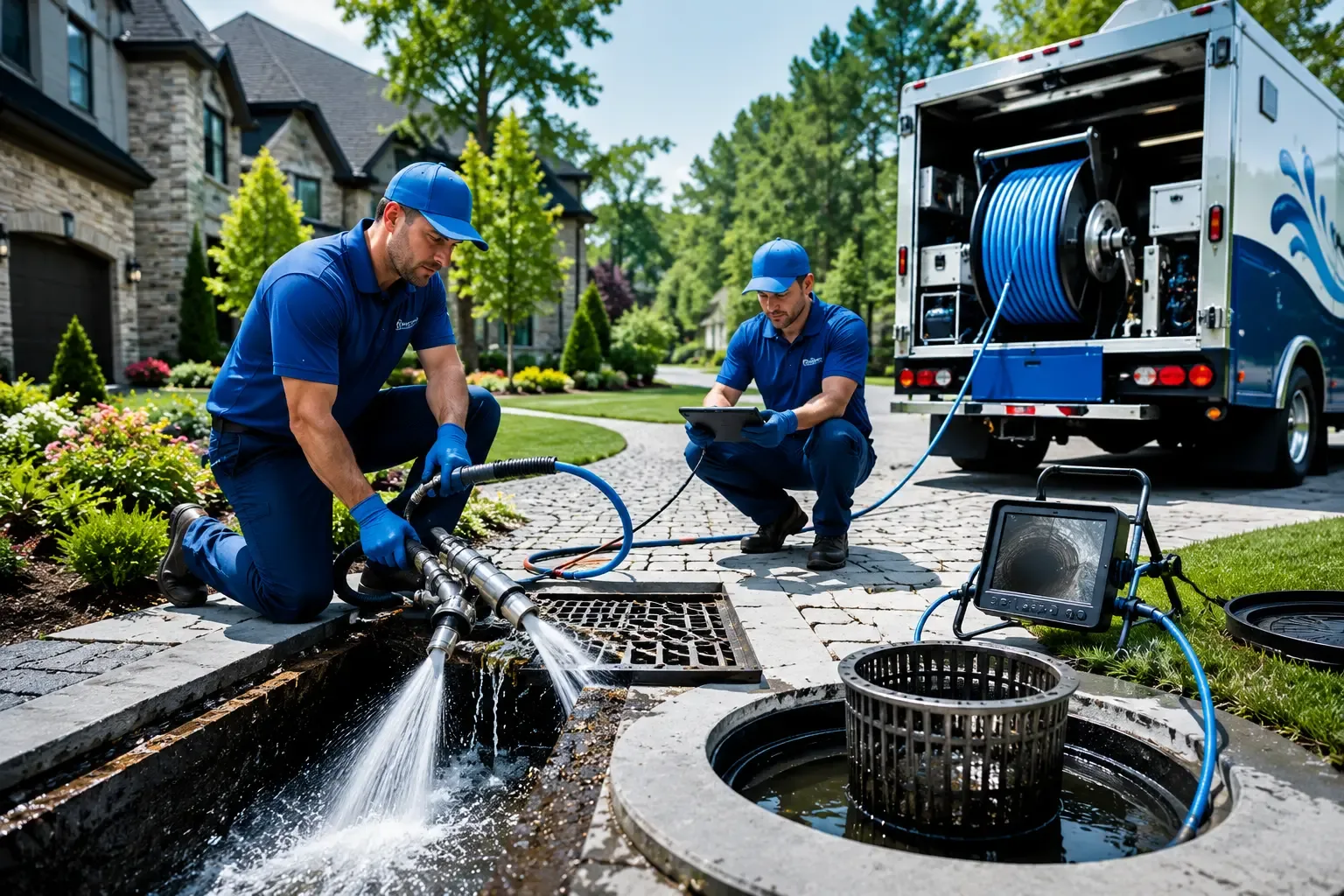 Local outdoor drain cleaning professionals in Glady, WV